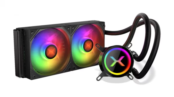 KRXWODKARTGRAF-1 Komputer RTX 5060 8GB OC / Ryzen 5 8400F / 32GB RAM DDR5 RGB / 1TB M.2 / KRUX EXO / Chłodzenie Wodne / 700W / Wi-Fi BT