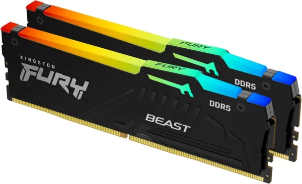 RAMKF556C40BBAK2-32-1 Komputer RTX 5060 8GB OC / Ryzen 5 8400F / 32GB RAM DDR5 RGB / 1TB M.2 / KRUX EXO / Chłodzenie Wodne / 700W / Wi-Fi BT