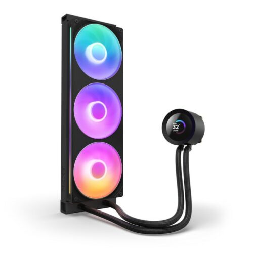 WENRLKR36-B2-2.jpg NZXT Kraken Plus 360 RGB LCD czarne
